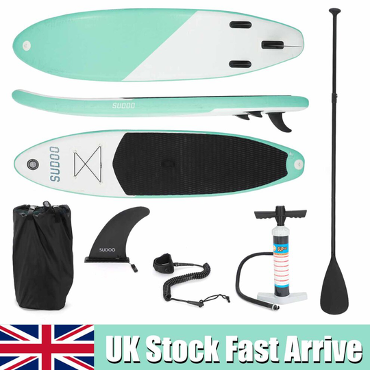 10FT Stand Up Surfboard Surfboards inflatable SUP Board with complete kit UK