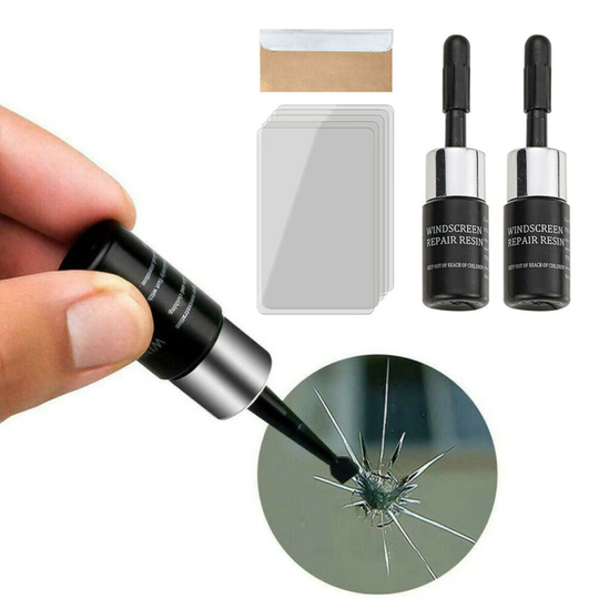 Automotive Glass Nano Repair Fluid Car Window Glass Crack Chip Tool