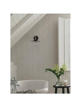 Topps Tiles New Mircoline White 5Cm X 20Cm (Box Of 50 Tiles)