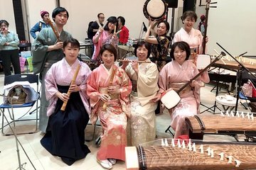 Enjoy Japanese Musical Instruments and Japanese Cuisine in Asakusa