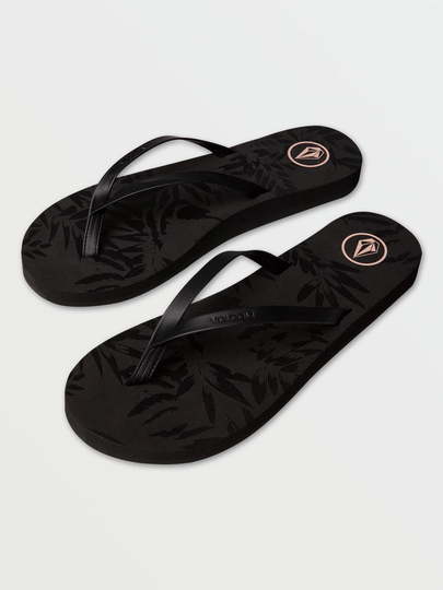 Women's Volcom Color Me Spring Sandals - Black Out