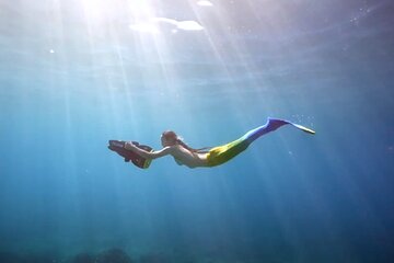 Sea Scooter Half Day Morning Lanai Tour Sanity Vessel with 2 Snorkel Stops