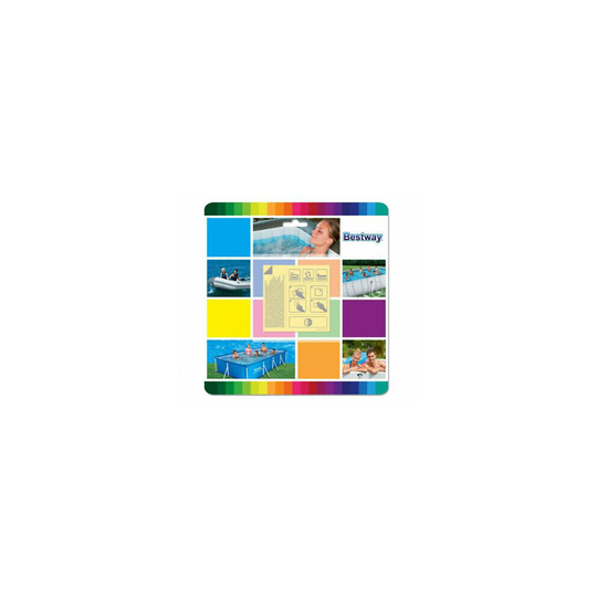 Bestway Repair Patch Underwater Adhesive Inflatable Pool Fix 2.5x2.5"