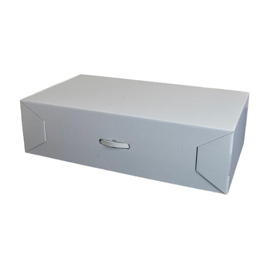 Super XL Wedding dress storage box. 40 Acid free tissue inc 92x51x26cm