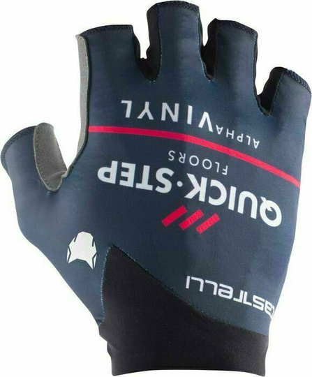 Castelli Quick-Step Alpha Vinyl 2022 Competizione 2 Glove Belgian Blue XL