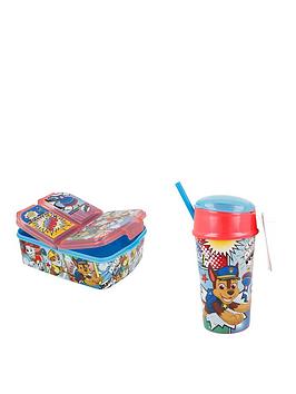 Paw Patrol Snack Tumbler &Amp; Lunch Box
