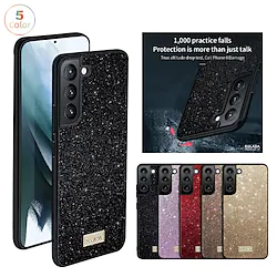 Phone Case For Samsung Galaxy Back Cover S22 S22 Plus S22 Ultra Full Body Protective Glitter Shine anti-drop Glitter Shine TPU Lightinthebox