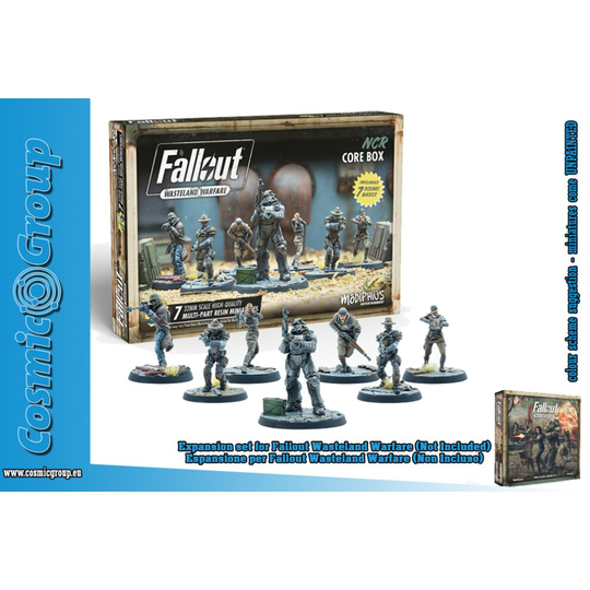Modiphius Fallout Wasteland Warfare New Vegas NCR Core Box