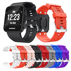 1 pcs Smart Watch Band for Garmin Forerunner 35 Silicone Smartwatch Strap Soft Breathable Sport Band Replacement Wristband Lightinthebox