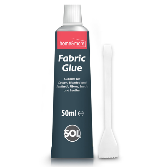 (1 Pack) 50ml Fabric Glue Extra Strong with Glue Spreader