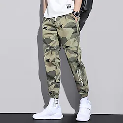 Men's Cargo Pants Hiking Pants Trousers Summer Outdoor Ripstop Breathable Quick Dry Lightweight Pants / Trousers Bottoms ArmyGreen Black Fishing Climbing Beach M L XL 2XL 3XL / Multi Pockets Lightinthebox