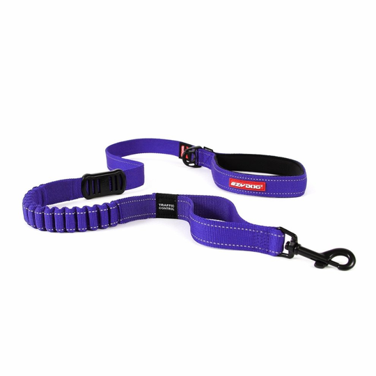 (Purple) EZY-DOG ZERO SHOCK LEAD (48 Inch)