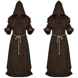 Punk Gothic Medieval Renaissance 17th Century Coat Outerwear Men's Costume Vintage Cosplay Party Coat Lightinthebox