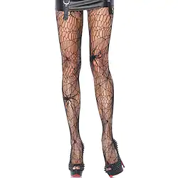 Cosplay Socks / Long Stockings Adults' Women's Masquerade Festival / Holiday Nylon Black Women's Easy Carnival Costumes Solid Colored Lightinthebox