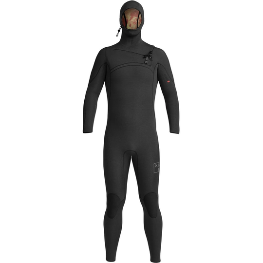 Xcel 5.5/4.5mm Comp-X Hooded Winter Wetsuit 2022 - Black