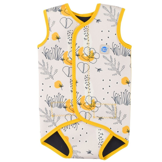 (Flower Meadow, 6-18 Months) Splash About Baby Wrap Wetsuit