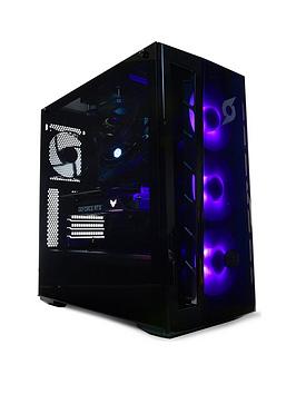 Stormforce Crystal I5-11400F Gaming Pc - Intel Core I5-11400F, Nvidia 12Gb Rtx 3060 Graphics, 16Gb Ram, 500Gb Ssd - Black