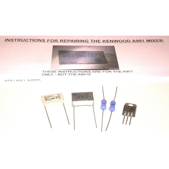 Kenwood Chef A901 Mixer Repair Kit With Instructions