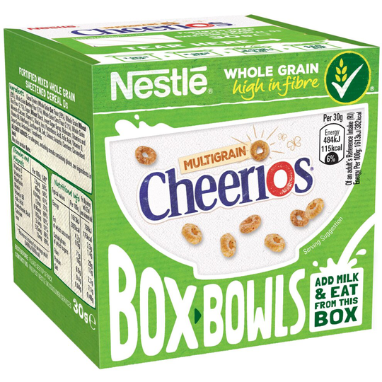 Nestlé Cheerios Box Bowls - 1x30