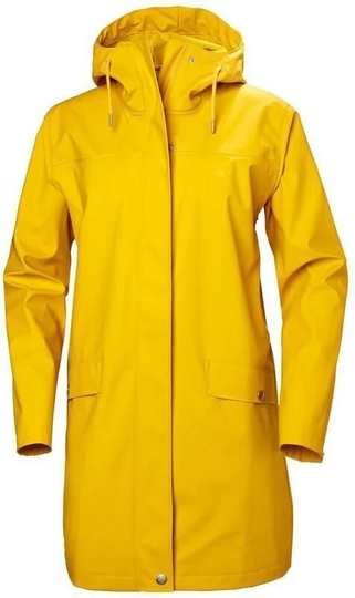 Helly Hansen Outdoor Jacket W Moss Rain Coat Essential Yellow L
