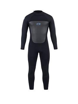 Osprey ORIGIN MENS LONG WETSUIT BLACK, Black, Size 3Xl/44 Inch, Men
