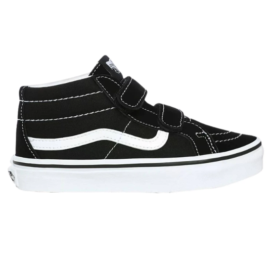 Vans Youth Kids Sk8-Mid Reissue V Shoes - Black/True White
