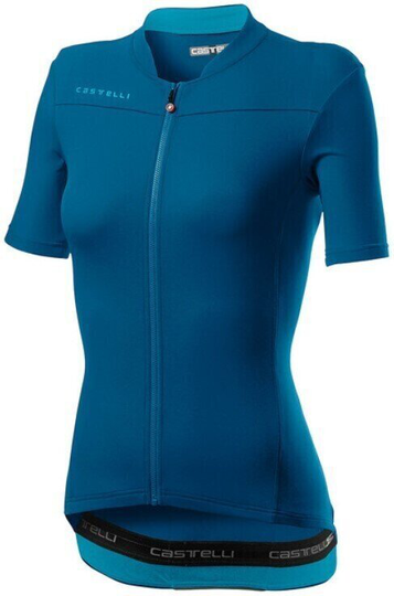 Castelli Anima 3 Jersey Celeste/Marine Blue M