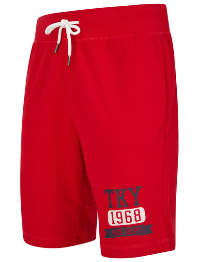 Jogger Shorts Caller Brushback Fleece Jogger Shorts In Barados Cherry - Tokyo Laundry / S - Tokyo Laundry