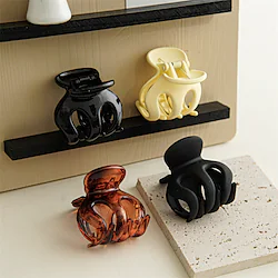Hair Clips for Women Girls Kids, Tiny Hair Claw Clips for Thin/Medium Thick Hair, 1.5 Inch Mini Hair Jaw Clips Matte Octopus Clip Nonslip Spider Clip with Gift Box 1pcs Lightinthebox