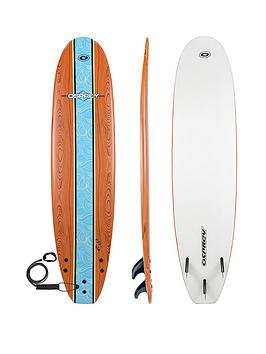 Osprey Wood Effect Foamie Surfboard 8Ft 2