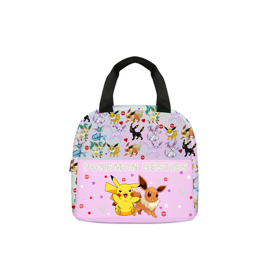 (Pattern 01) Pikachu Lunch Bag Picnic School Outdoor Lunchbox