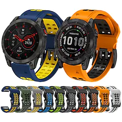 Quick Release Silicone Watch Band Strap for Garmin Fenix 26mm 22mm 7X 7 6X 6 5X EPIX Instinct 2 Mk2i Lightinthebox