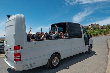 Private Santa Barbara Winery Tour in Mercedes Convertible for up to 18 Guests
