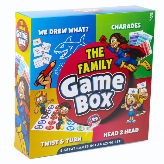 The Family Game Box | Set Of 4 Games