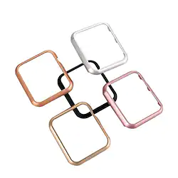 1 Pack Watch Case Compatible with Apple iWatch Series SE / 6/5/4/3/2/1 Shockproof Ultra-thin All Around Protective Alloy Watch Cover Lightinthebox