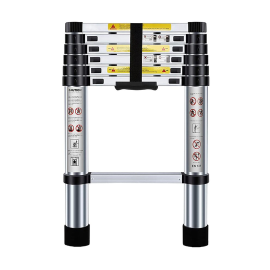 8.5ft 2.6M Telescopic Attic Loft Ladders Max Load 330lbs EN131