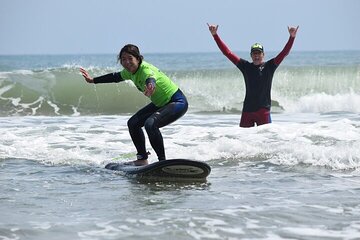 Private Solo Surfing Lesson Package x3 with Local Vetted Coach in Pacifica