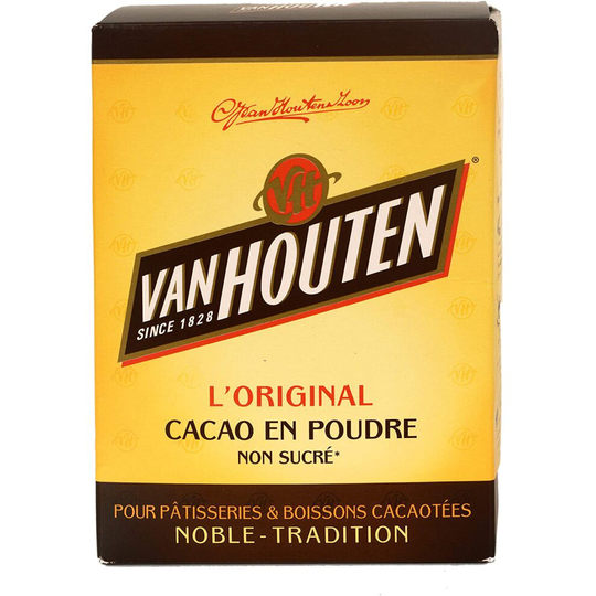 Van Houten 's pure cocoa 250g case