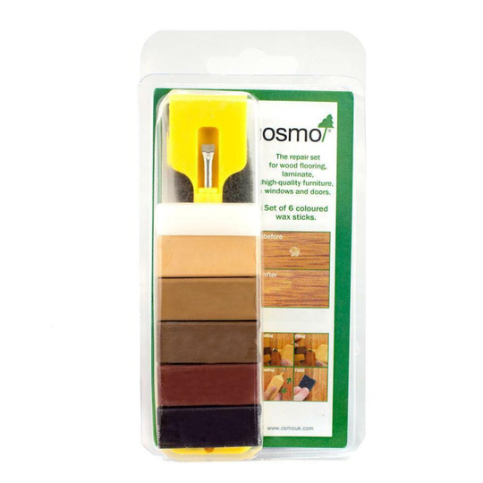 Osmo Repair set + 6 Coloured Wax Sticks