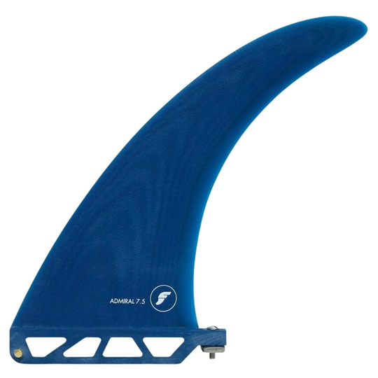 Futures Admiral Fiberglass Surfboard Single Fin - Blue