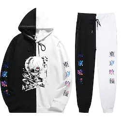 Inspired by Tokyo Ghoul Kaneki Ken Pants Outfits Hoodie Anime Harajuku Graphic Kawaii Pants For Men's Women's Unisex Adults' Hot Stamping 100% Polyester Lightinthebox